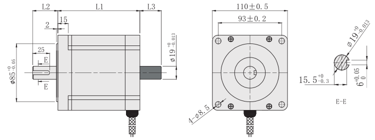 110mm尺寸图 110mm尺寸图